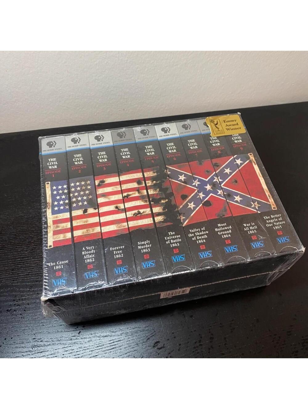 Emmy Award Winner PBS Home Civil War Vhs Set